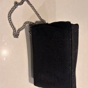 Victoria's Secret Black Mini Chain Shoulder Bag